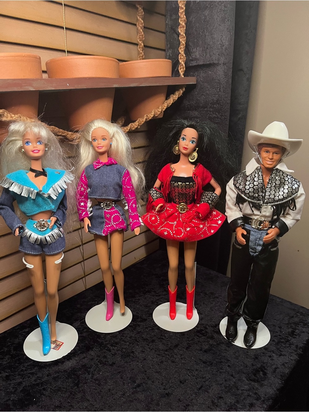 1993 Mattel Western Stampin’ Barbie Collection